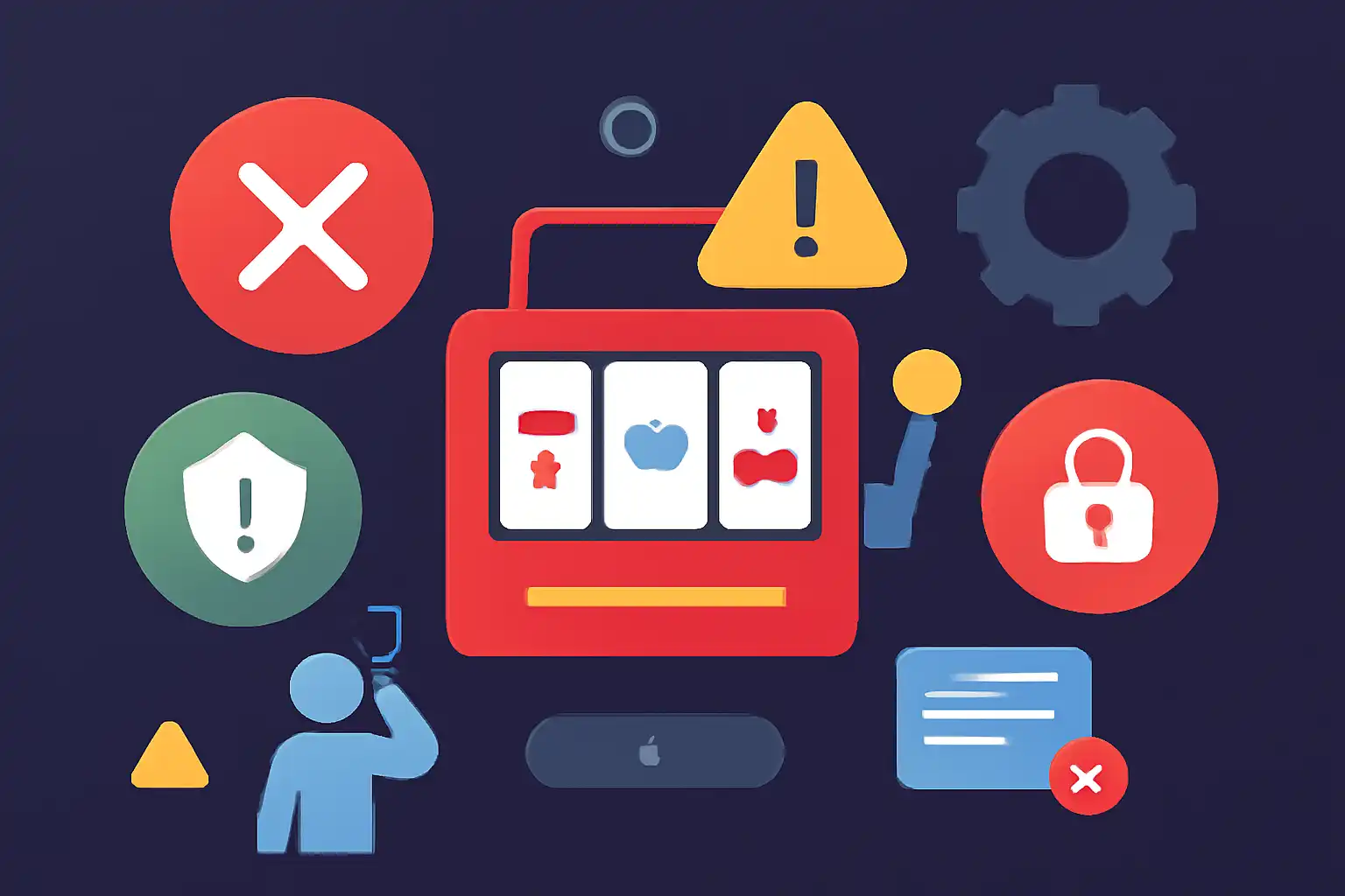 Hero illustration: Common Mistakes and Safety, Slot Games