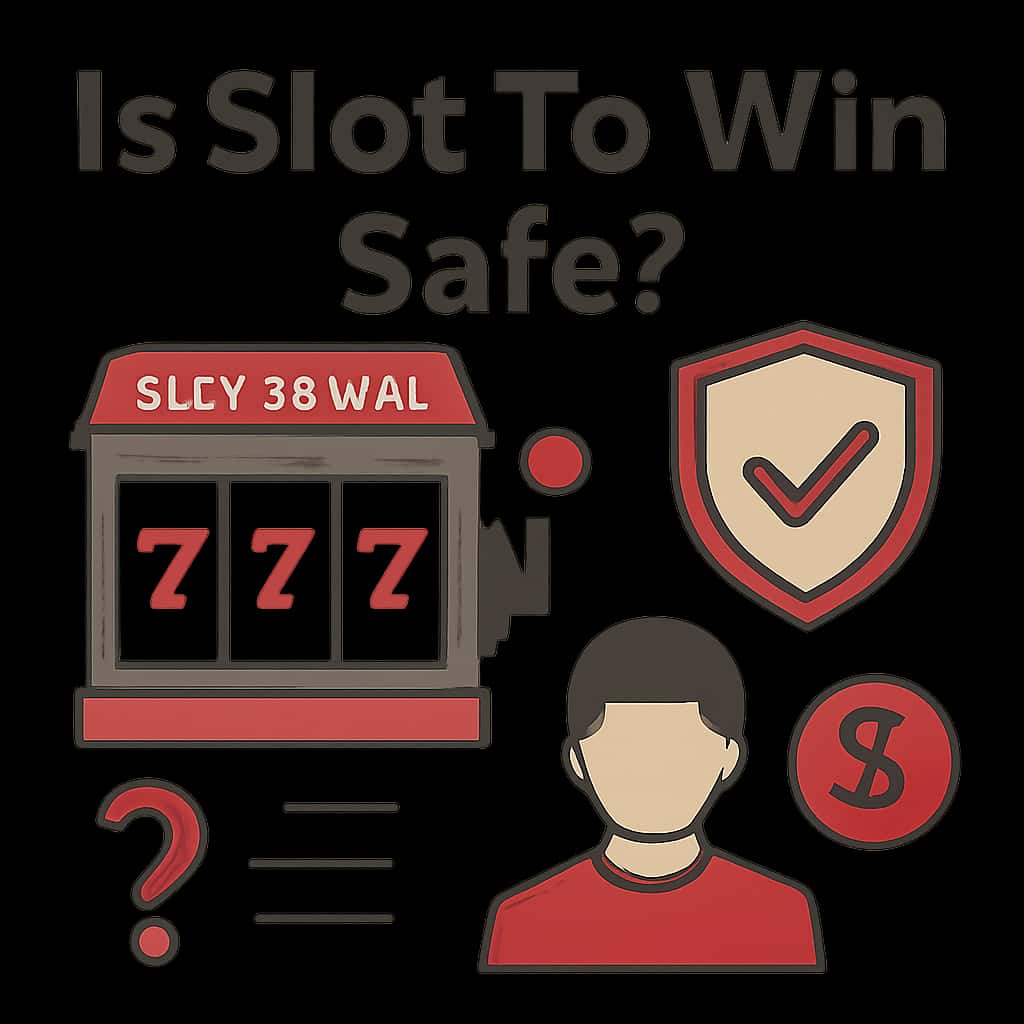 An educational diagram illustrating safety protocols for Slot To Win.