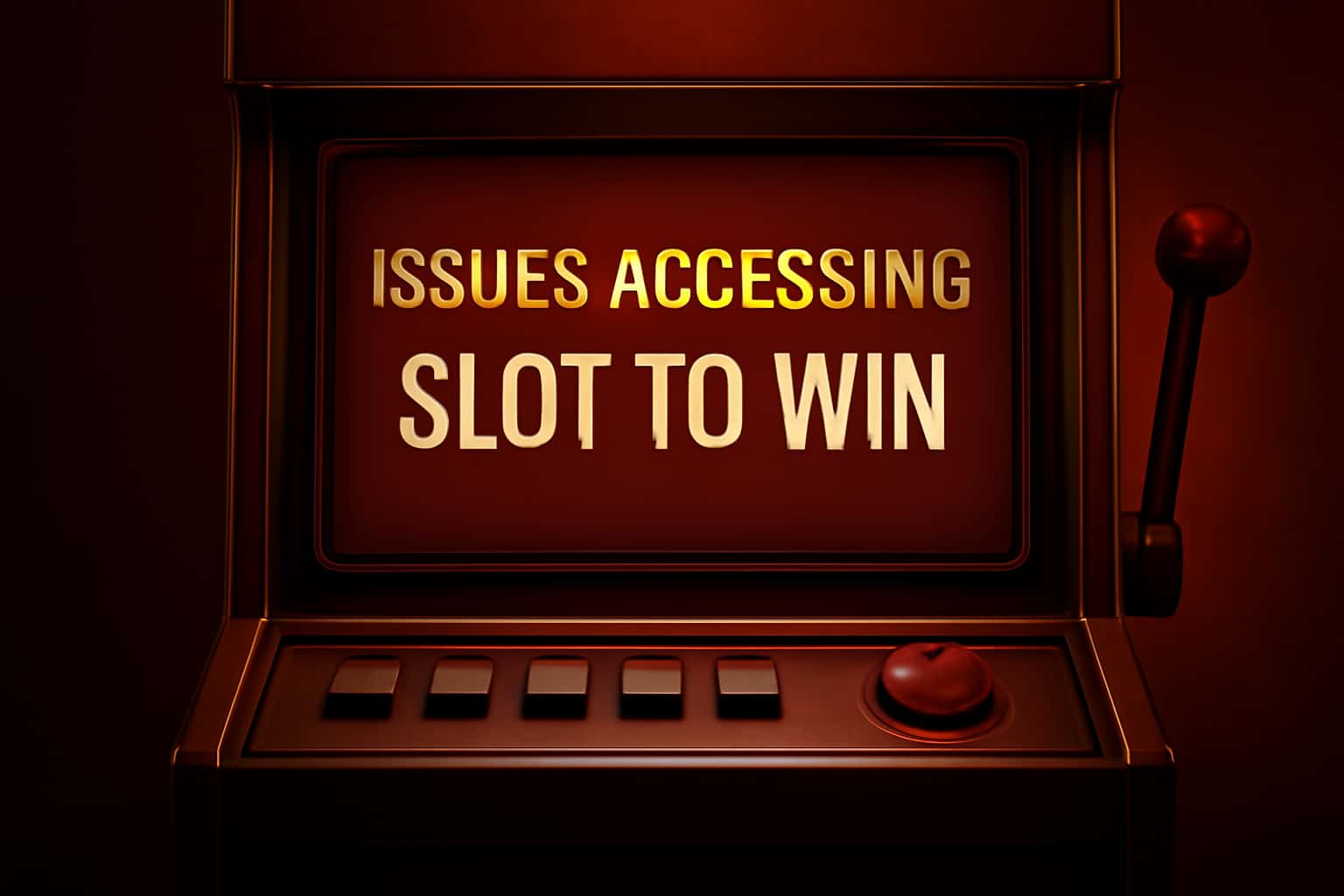 An informational graphic depicting challenges users face while accessing Slot To Win.