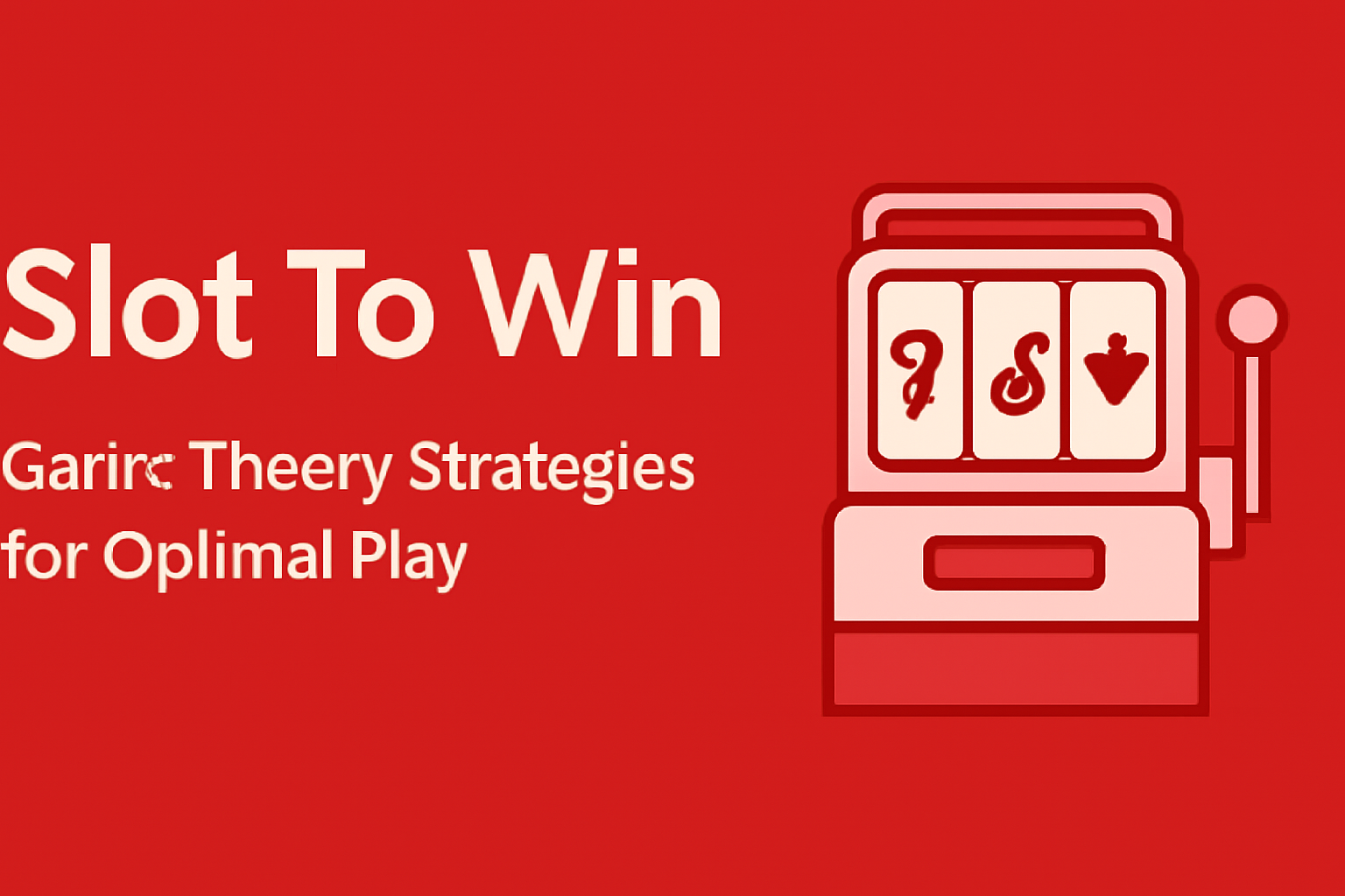 An informational scene depicting steps to reset a Slot To Win account, with #c4181a accents.