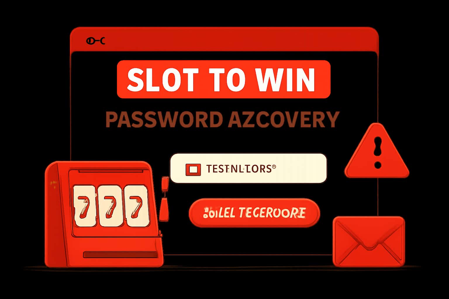 An informational visual representation of Slot To Win Password Recovery