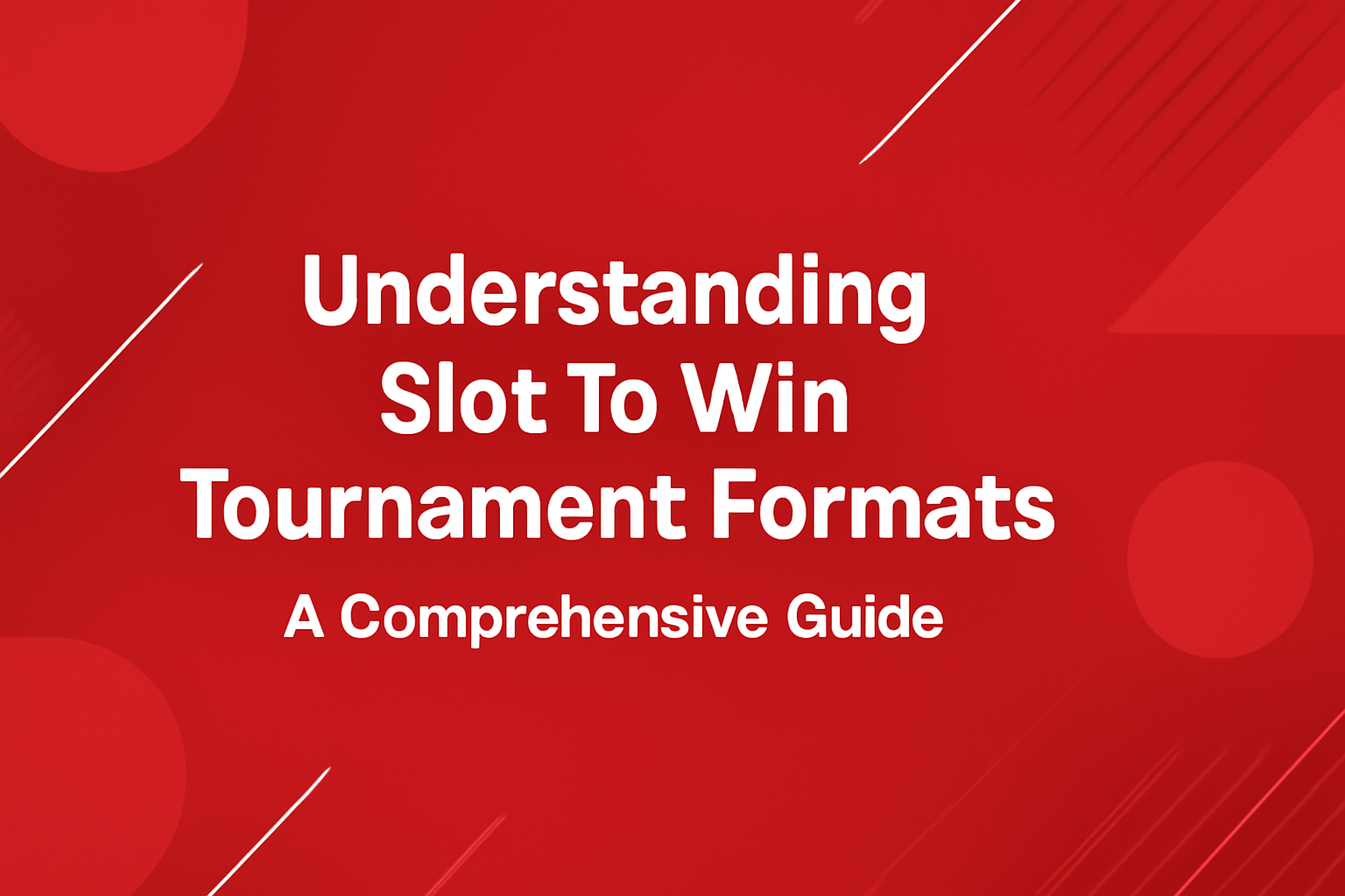 Informational scene showcasing Slot To Win Guides with a futuristic design.
