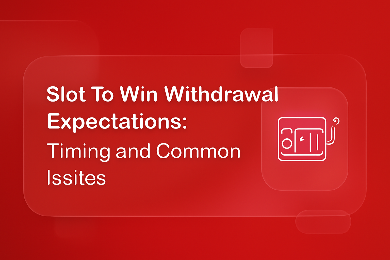 Informational image depicting troubleshooting access for Slot To Win.