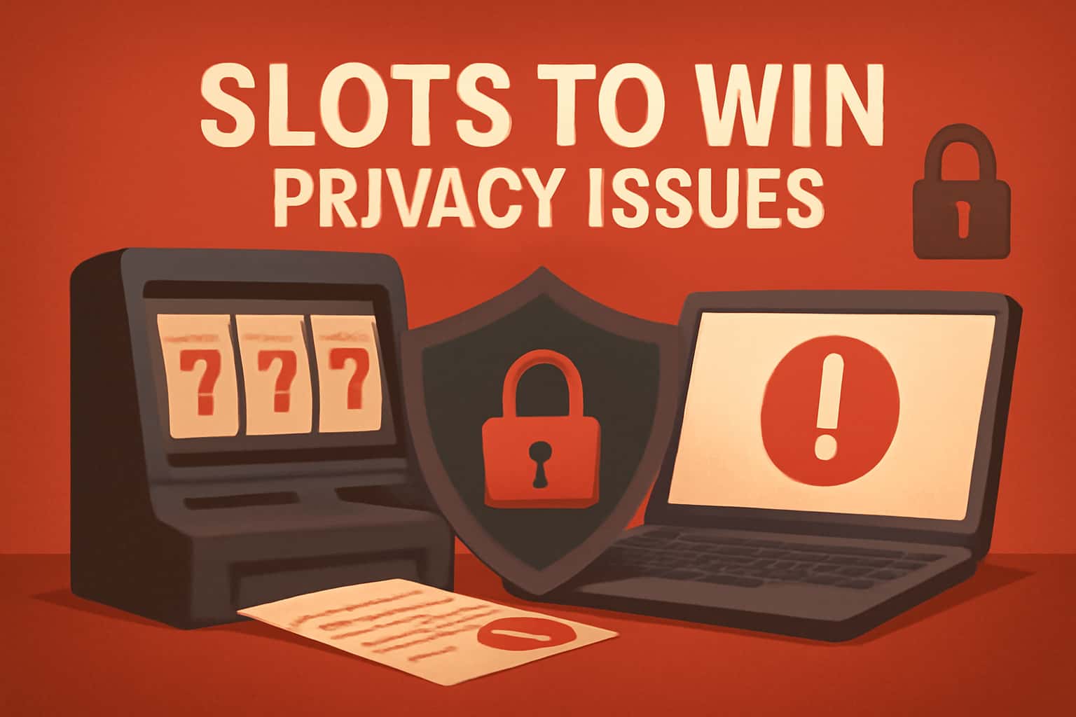Informational scene depicting privacy issues related to Slot To Win.
