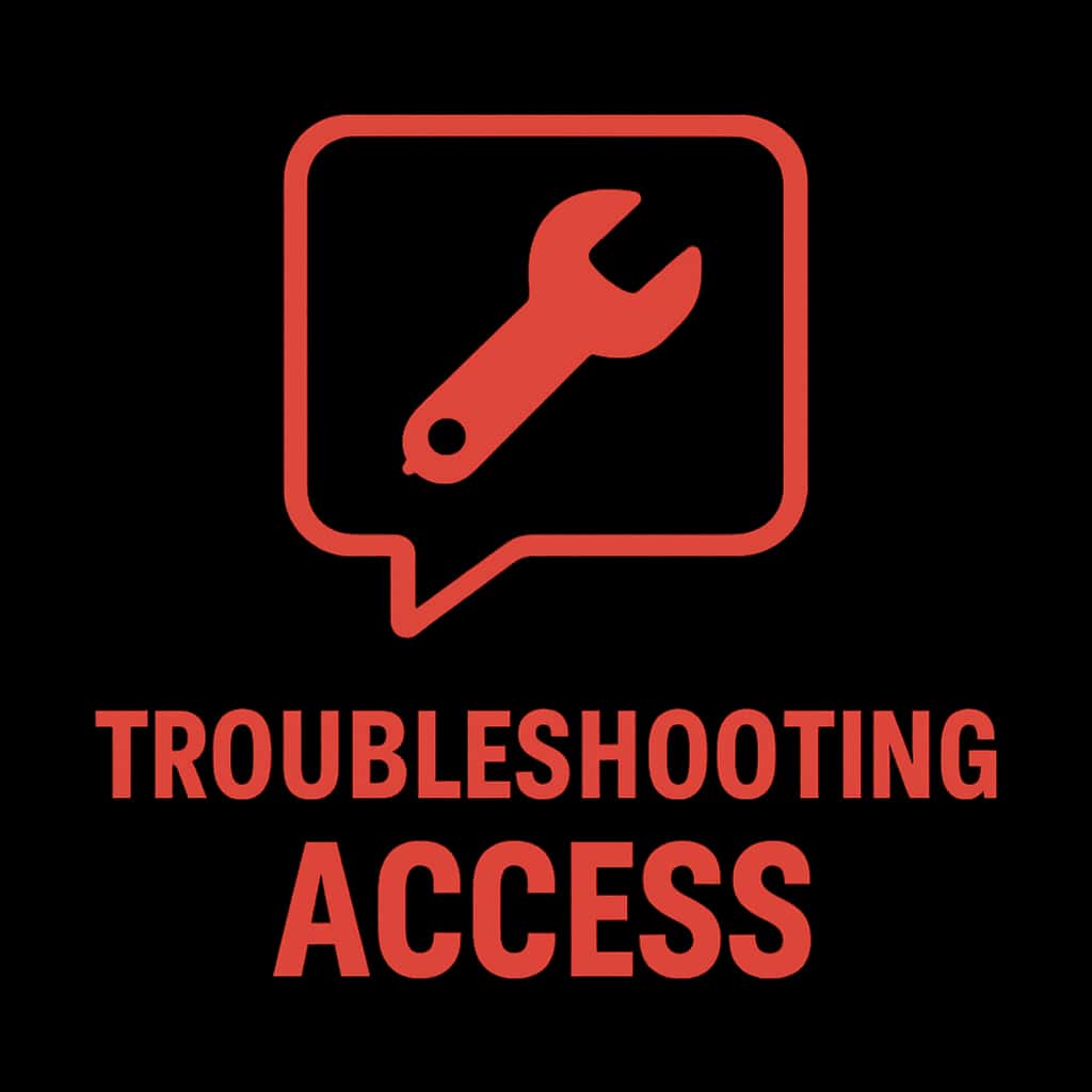 Icon representing Slot To Win troubleshooting access.